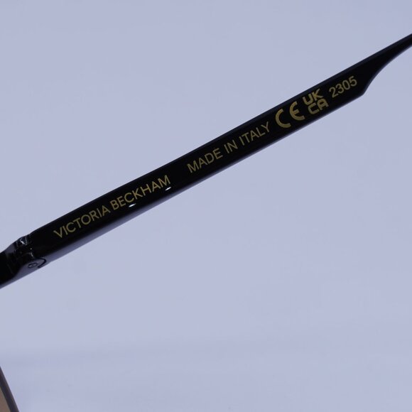 Victoria Beckham VB239S 215 Sunglasses Dark Brown Aviator Frame, Brown Lenses - Picture 8 of 10